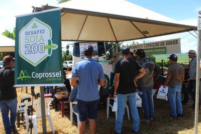 Dia de Campo Coprossel – Novidades tecnológicas, de sementes e insumos, troca de informações e oportunidades do agro 