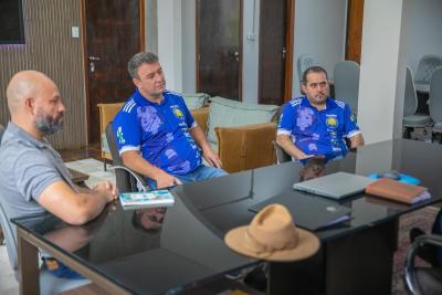 Staff da Copa Garotinho firmou parceria com Prefeitura de Laranjeiras do Sul para a edição de 2025