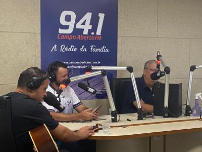 Campo Aberto recebeu dezenas de amigos no Especial de Aniversário de 35 anos