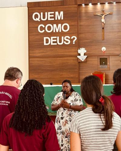 Bairro São Miguel viveu carnaval de fé e evangelização em Laranjeiras do Sul