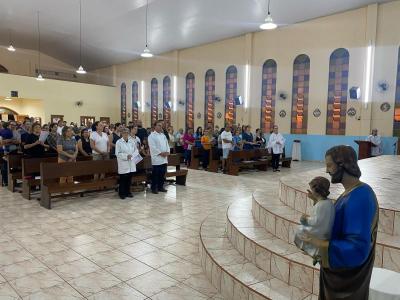 Comunidade Nossa Senhora do Perpétuo Socorro realizou o 1º dia do Tríduo em Honra São José