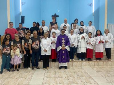 Bairro Cristo Rei de Laranjeiras do Sul celebra São José com Missa Solene 