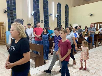 Bairro Cristo Rei de Laranjeiras do Sul celebra São José com Missa Solene 