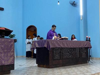 Bairro Cristo Rei de Laranjeiras do Sul celebra São José com Missa Solene 