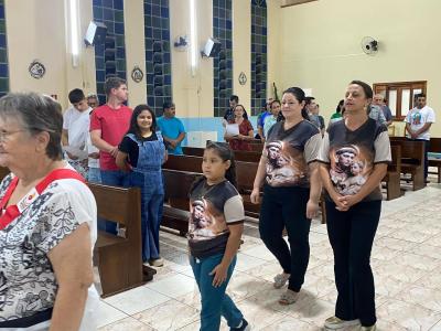 Bairro Cristo Rei de Laranjeiras do Sul celebra São José com Missa Solene 