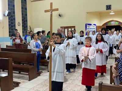 Bairro Cristo Rei de Laranjeiras do Sul celebra São José com Missa Solene 