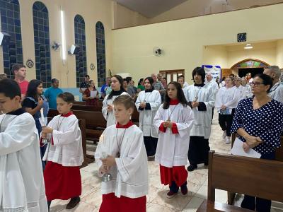 Bairro Cristo Rei de Laranjeiras do Sul celebra São José com Missa Solene 