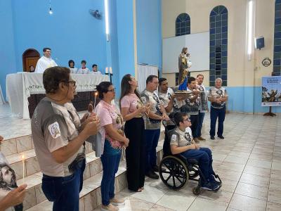 Missa Solene marcou o encerramento das programaÃ§Ã£o religiosa em Honra a SÃ£o JosÃ© no Bairro Cristo Rei