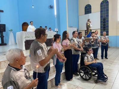 Missa Solene marcou o encerramento das programaÃ§Ã£o religiosa em Honra a SÃ£o JosÃ© no Bairro Cristo Rei