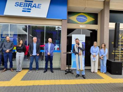 Inaugurado Escritório Regional do Sebrae em Laranjeiras do Sul com presença de autoridades e lideranças