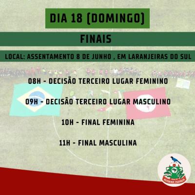 Fase Final da Copa da Reforma Agrária de Futebol do Paraná será em Laranjeiras do Sul 