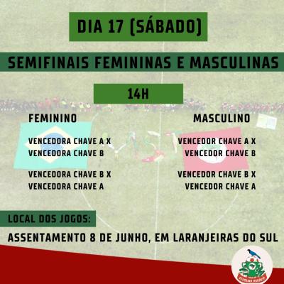 Fase Final da Copa da Reforma Agrária de Futebol do Paraná será em Laranjeiras do Sul 