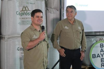 Cooperado Coprossel alcanÃ§a produtividade de 282,13 sacas de soja por alqueire e conquista o tÃ­tulo do Desafio Soja 200+