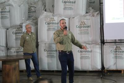 Cooperado Coprossel alcanÃ§a produtividade de 282,13 sacas de soja por alqueire e conquista o tÃ­tulo do Desafio Soja 200+
