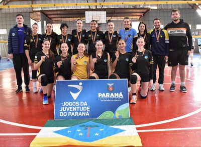 Vôlei Masculino de Laranjeiras do Sul é Tricampeão dos Jogos da Juventude do Paraná – Fase Regional