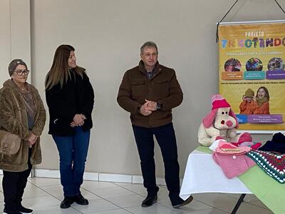 LS: Igreja Metodista entrega mais de 600 peças de tricô para entidades