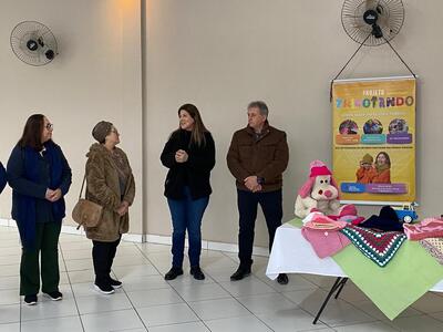 LS: Igreja Metodista entrega mais de 600 peças de tricô para entidades