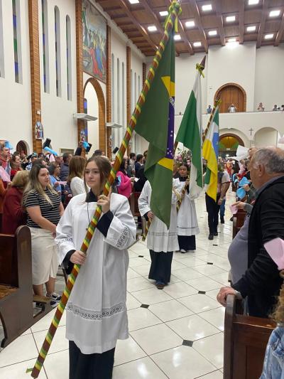 LS: 6º dia da novena da Padroeira lota Matriz Sant’Ana