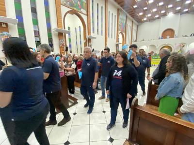 LS: 6º dia da novena da Padroeira lota Matriz Sant’Ana