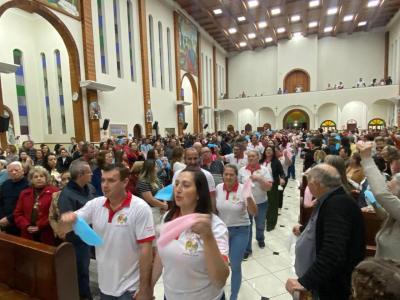 LS: 6º dia da novena da Padroeira lota Matriz Sant’Ana