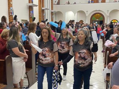 LS: 6º dia da novena da Padroeira lota Matriz Sant’Ana