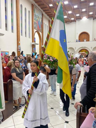 LS: 6º dia da novena da Padroeira lota Matriz Sant’Ana