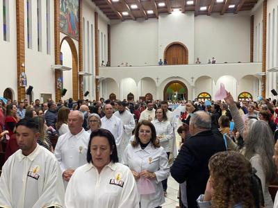 LS: 6º dia da novena da Padroeira lota Matriz Sant’Ana