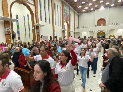 LS: 6º dia da novena da Padroeira lota Matriz Sant’Ana