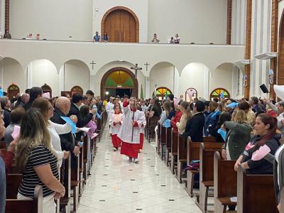 LS: 6º dia da novena da Padroeira lota Matriz Sant’Ana