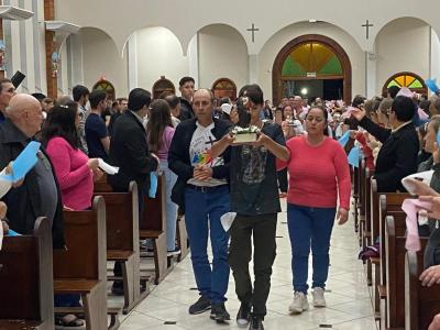 LS: 6º dia da novena da Padroeira lota Matriz Sant’Ana