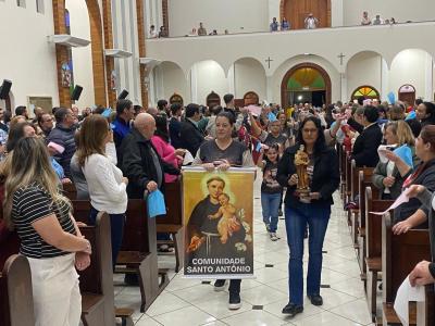 LS: 6º dia da novena da Padroeira lota Matriz Sant’Ana