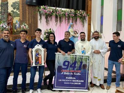 LS: 6º dia da novena da Padroeira lota Matriz Sant’Ana