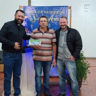 LS: Comissão organizadora da festa de Sant`Ana realiza entrega dos prêmios da Contribuição Premiada