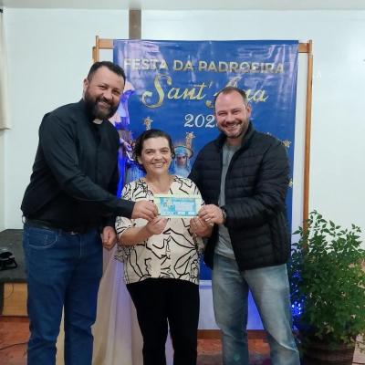 LS: Comissão organizadora da festa de Sant`Ana realiza entrega dos prêmios da Contribuição Premiada