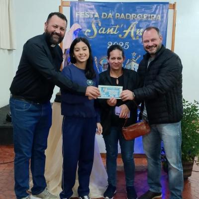 LS: Comissão organizadora da festa de Sant`Ana realiza entrega dos prêmios da Contribuição Premiada