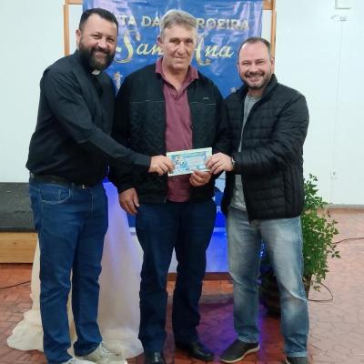 LS: Comissão organizadora da festa de Sant`Ana realiza entrega dos prêmios da Contribuição Premiada