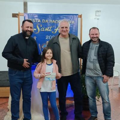 LS: Comissão organizadora da festa de Sant`Ana realiza entrega dos prêmios da Contribuição Premiada