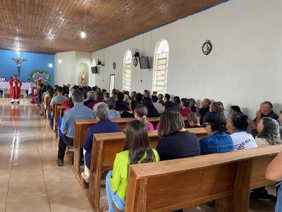 Festa do Sagrado Coração de Jesus reuniu centenas de Fiéis na comunidade do Passo Liso