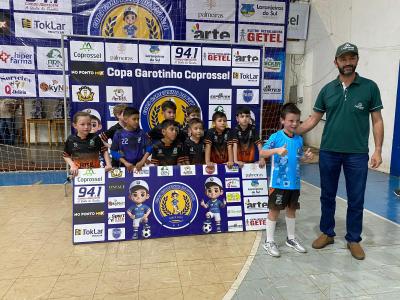 Futsal Kids conquista a Copa Garotinho Coprossel de Futsal Sub 7 