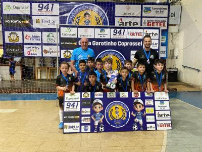 Futsal Kids conquista a Copa Garotinho Coprossel de Futsal Sub 7 