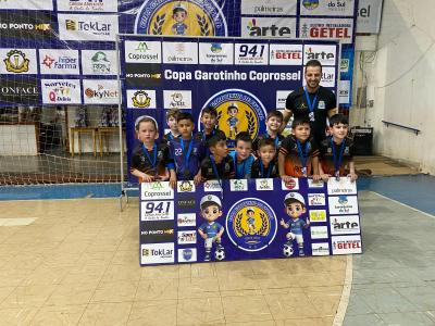 Futsal Kids conquista a Copa Garotinho Coprossel de Futsal Sub 7 