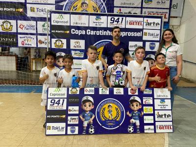 Futsal Kids conquista a Copa Garotinho Coprossel de Futsal Sub 7 
