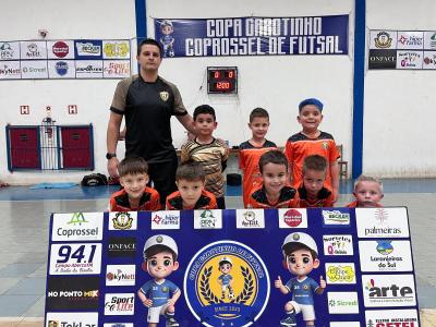 Futsal Kids conquista a Copa Garotinho Coprossel de Futsal Sub 7 