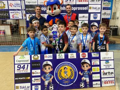 Futsal Kids conquista a Copa Garotinho Coprossel de Futsal Sub 7 