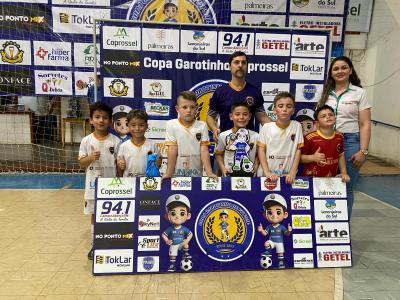 Futsal Kids conquista a Copa Garotinho Coprossel de Futsal Sub 7 