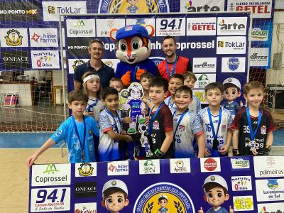 Futsal Kids conquista a Copa Garotinho Coprossel de Futsal Sub 7 