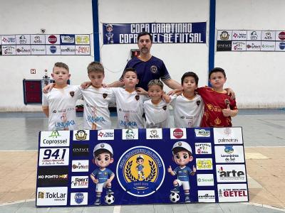 Futsal Kids conquista a Copa Garotinho Coprossel de Futsal Sub 7 