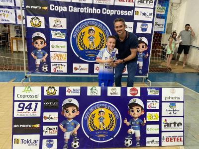 Futsal Kids conquista a Copa Garotinho Coprossel de Futsal Sub 7 