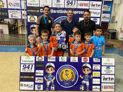 Futsal Kids conquista a Copa Garotinho Coprossel de Futsal Sub 7 