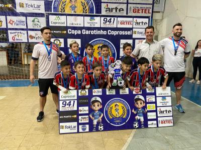 Gênesis é Campeão da Copa Garotinho Coprossel de Futsal Sub 9 